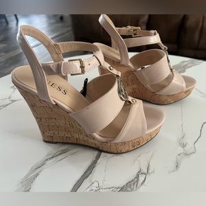 Guess wedges size 6 1/2 M new never used did not fit